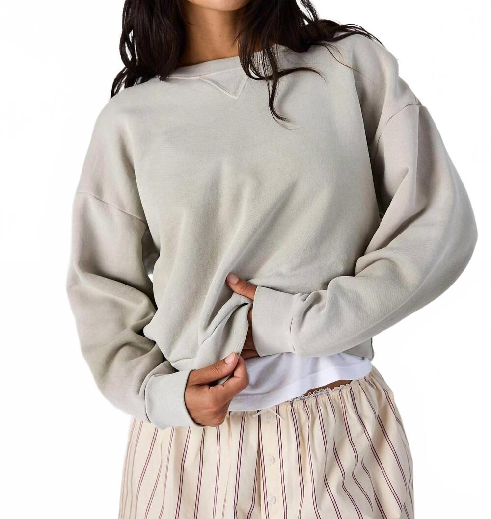 NEW ASHER cameron pullover sweater in sagebrush